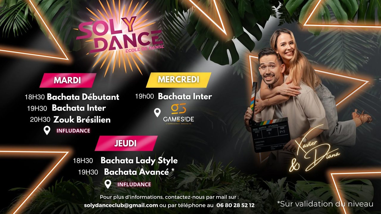 RENTRÉE DE SOL Y DANCE🔥 Venez apprendre à danser la Bachata 🔥