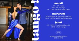 RENTRÉE TANGO avec Diego Amado et Tatiana Lopez