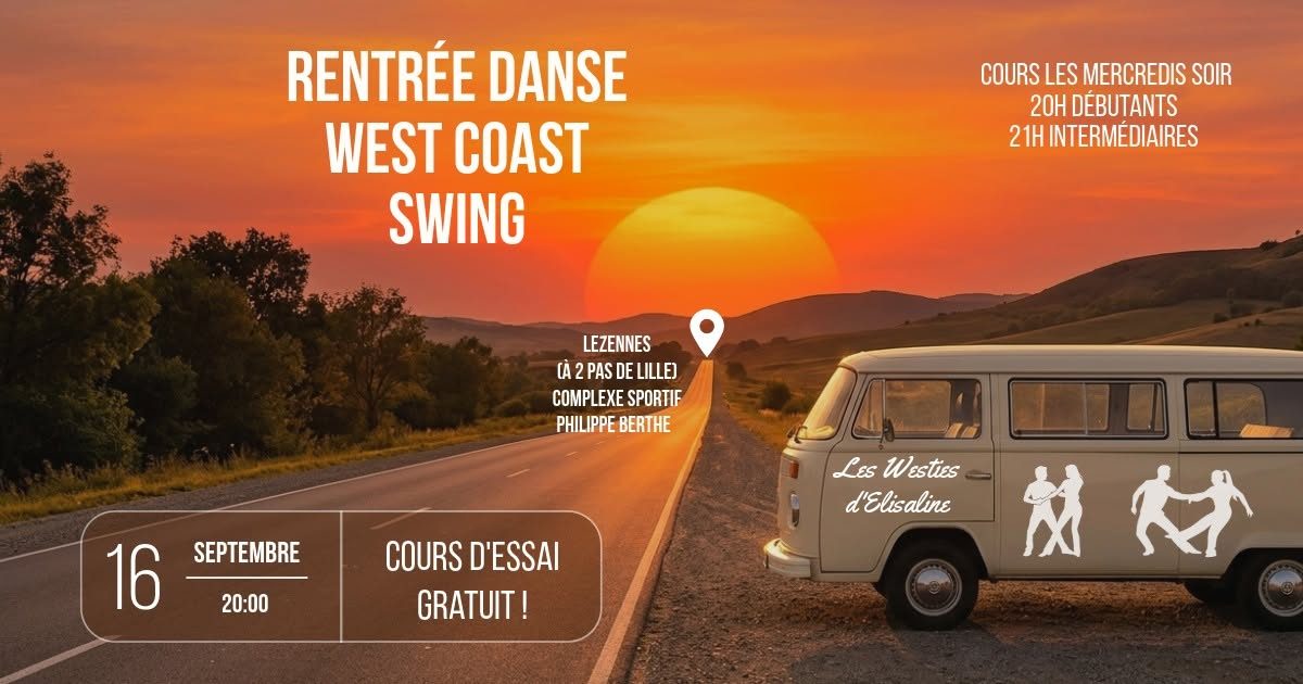 🎉 Rentrée West Coast Swing 2026 avec les Westies d&rsquo;Elisaline