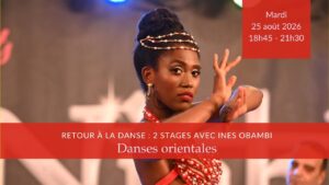 Retour à la danse – stages avec Ines Obambi