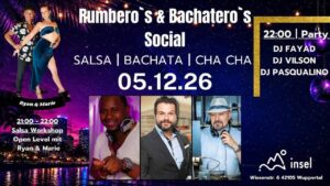 Rumbero&rsquo;s & Bachatero&rsquo;s Social – Dezember edition –