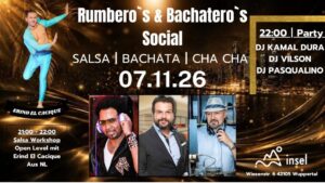 Rumbero&rsquo;s & Bachatero&rsquo;s Social – November edition –