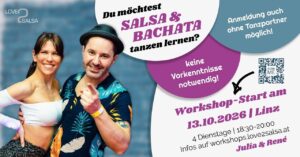 Salsa & Bachata Anfänger Workshop | Linz