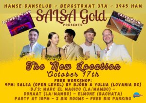SALSA GOLD – The New Location