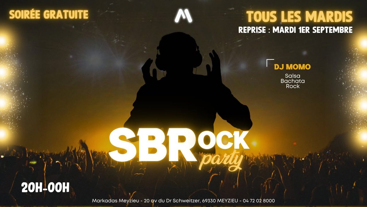 SBRock Party – Soirée gratuite tous les mardis ✨