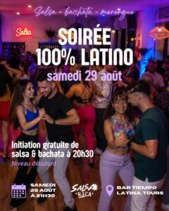 Soirée 100% latino 💃🏻🕺🇨🇺