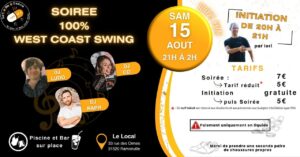 Soirée 100% West Coast Swing
