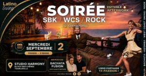 Soirée Afterwork SBK / WCS / Rock – Animation Bachata Fusion – CHERBOURG