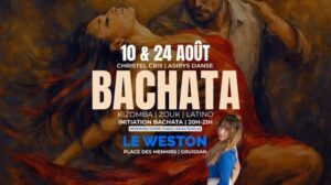 ✨ Soirée Bachata • Kizomba • Zouk – BKZ Night 🌴 | Le Weston Gruissan