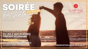 SOIRÉE BACHATA, SALSA & KIZ 💃 – LES JEUDIS À 21H