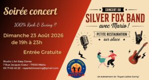 Soirée Concert – 100% Rock & Swing