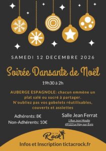 Soirée dansante de Noël 2026