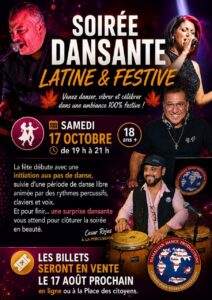 Soirée Latine Avec GROOVE TOWN et Hamaliandance (St -Adele)