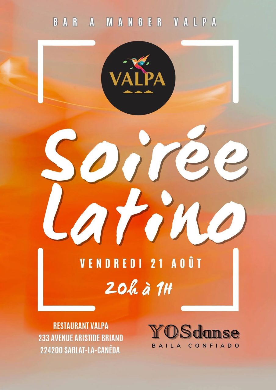 Soirée Latino au Valpa