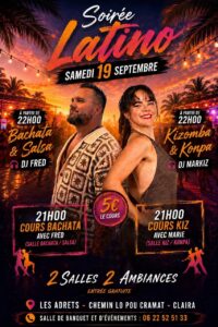 Soirée Latino Dj Markiz & Dj Fred