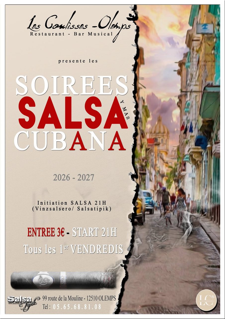 Soirée Salsa Cubana aux Coulisses