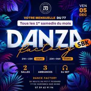 Soirée SBK – Danza Factory – 5/12/26
