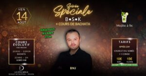 Soirée spéciale BSK + cours de bachata (Bachata – Salsa – Kizomba) à La Descarga