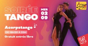 SOIRÉE TANGO – UP2PLAY Ibos-Tarbes