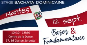 Stage Bachata dominicaine bases et fondamentaux