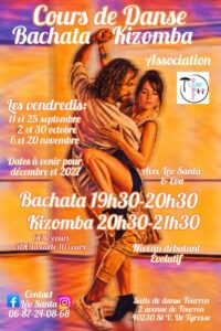 Stage Bachata Kizomba chez Land&rsquo; Danses