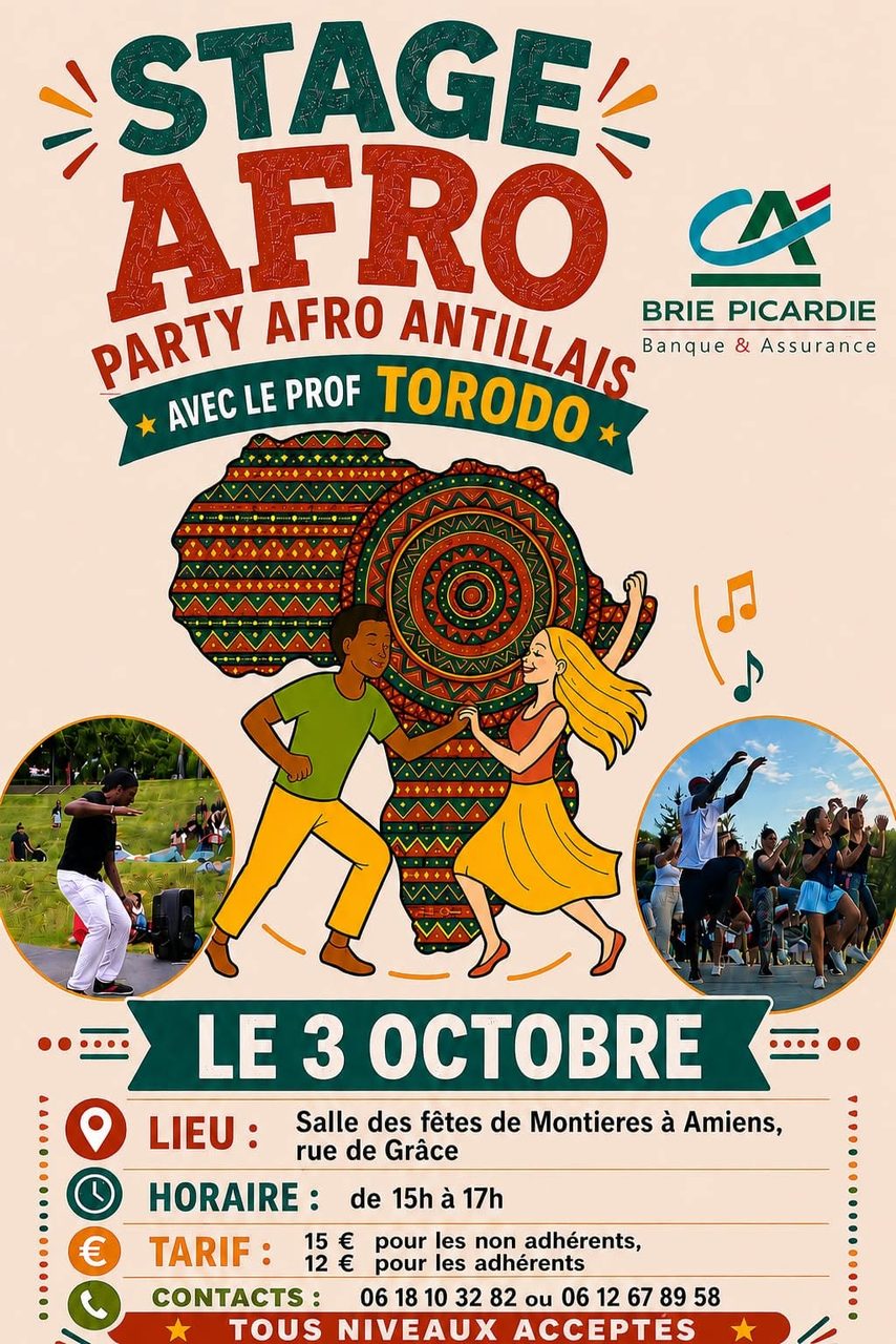 Stage de danse Afro avec Torodo