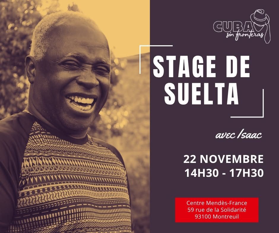 Stage de salsa suelta avec Isaac
