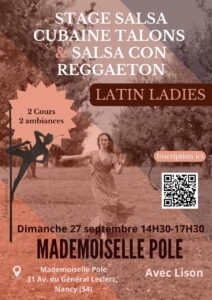Stage Latin Ladies Mademoiselle pole