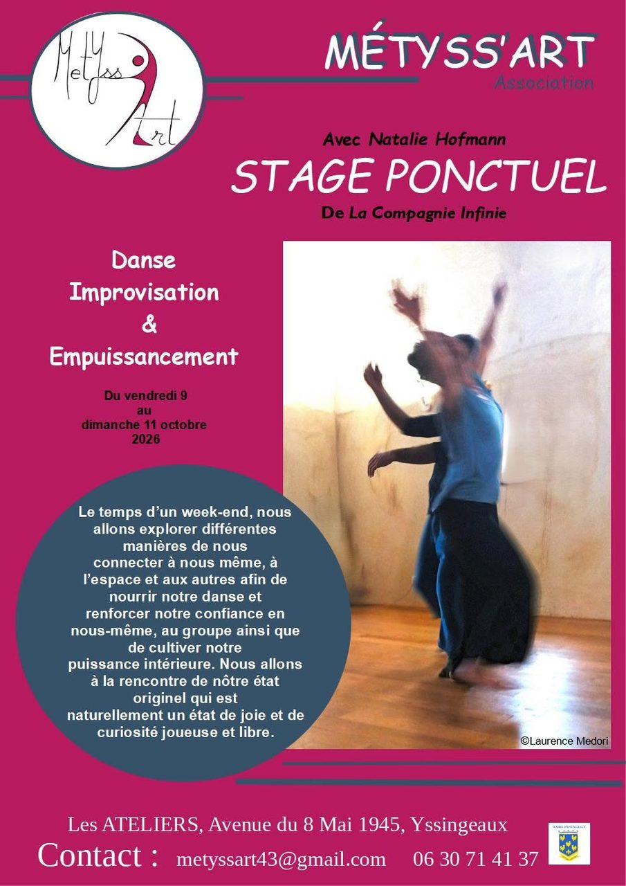Stage Ponctuel: Danse Improvisation et Empuissancement