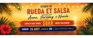 Stages Rueda et Salsa et Soirée SBKR