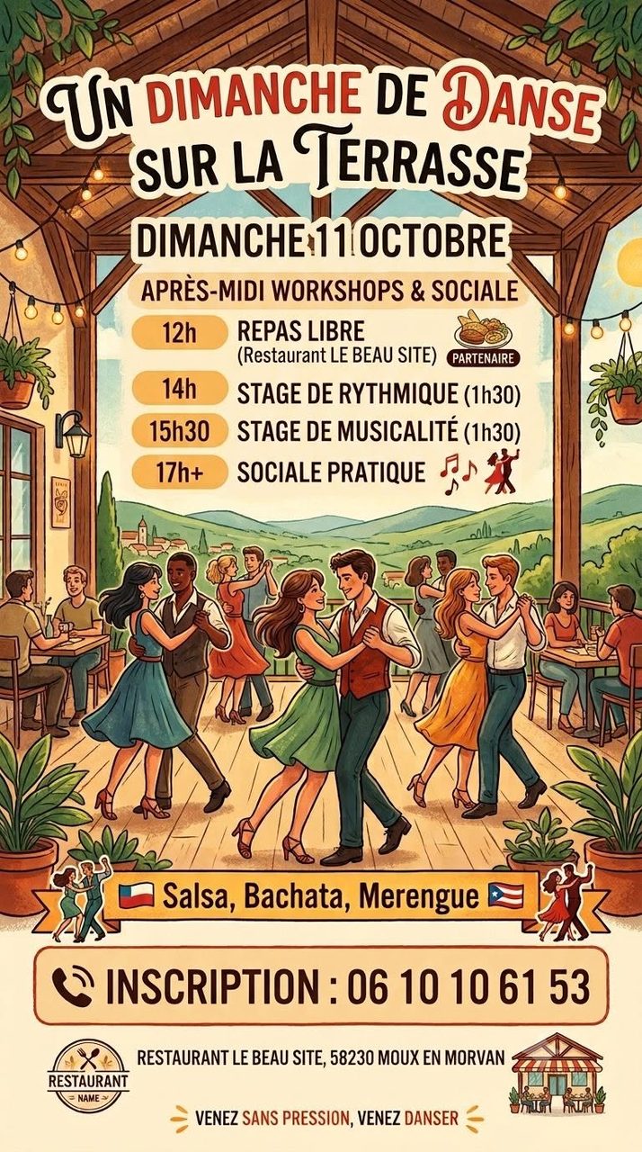 Stages Rythmique et Musicalité Dimanche 11 Octobre en Bourgogne