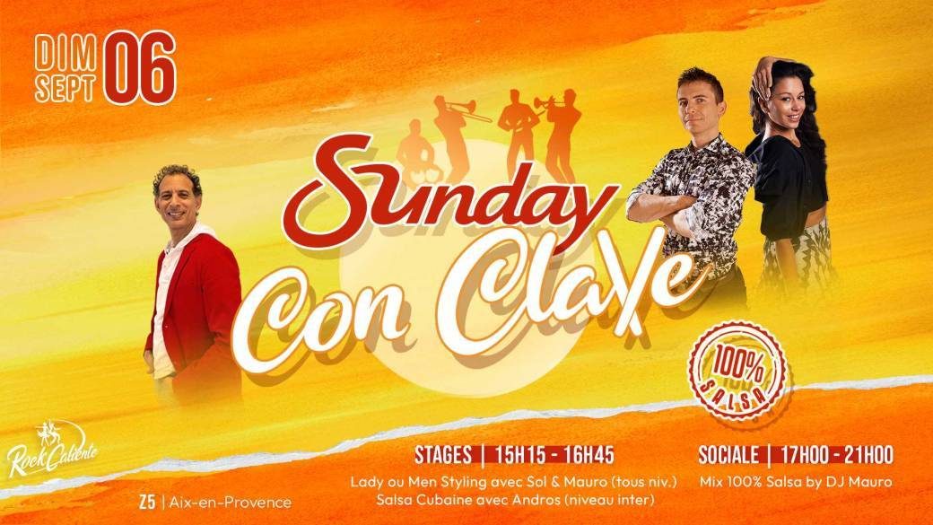 Sunday Con Clave | Dimanche 100% SALSA au Z5