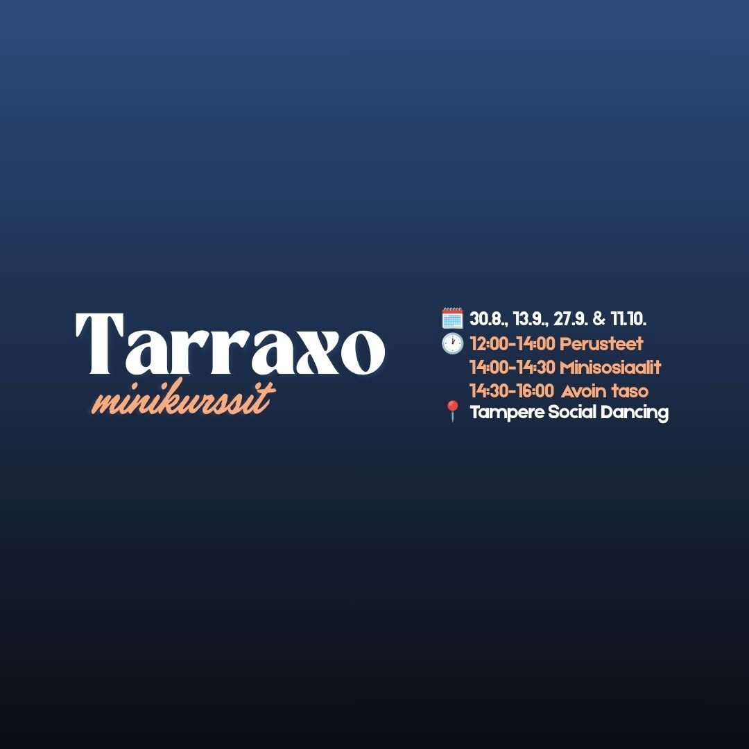 Tarraxo-minikurssit Tamperella