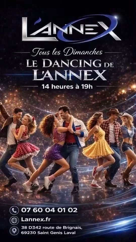 TOUS LES DIMANCHES// LE DANCING DE L&rsquo;ANNEX 14H A 19H