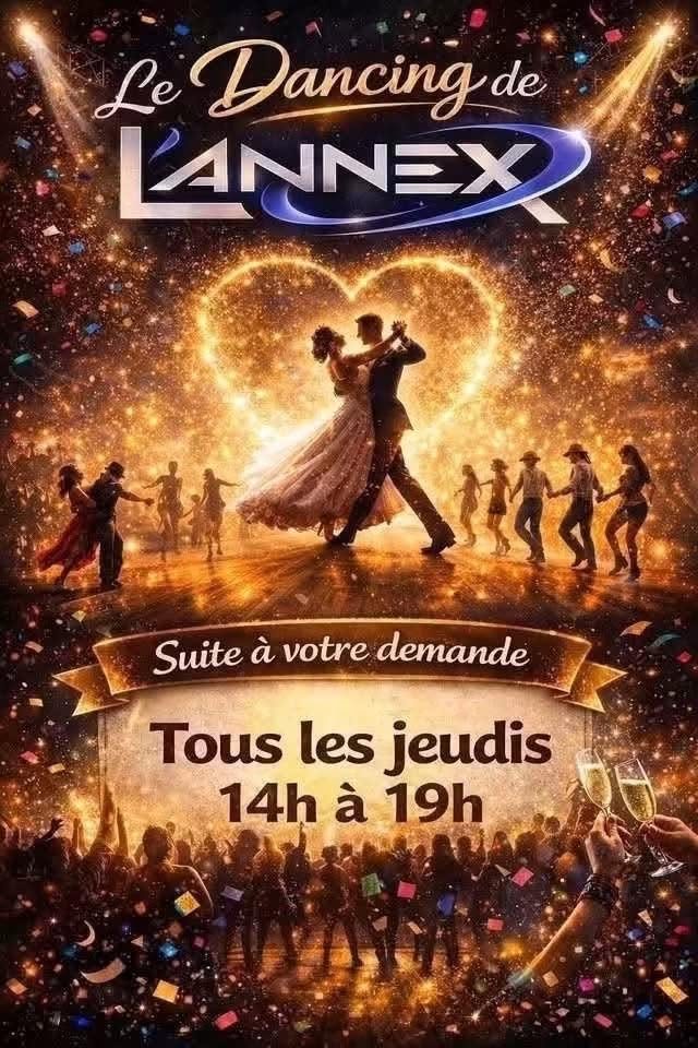 TOUS LES JEUDIS // LE DANCING DE L&rsquo;ANNEX 14H A 19H