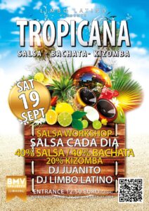 Tropicana – the Salsa, Bachata, Kizomba party!