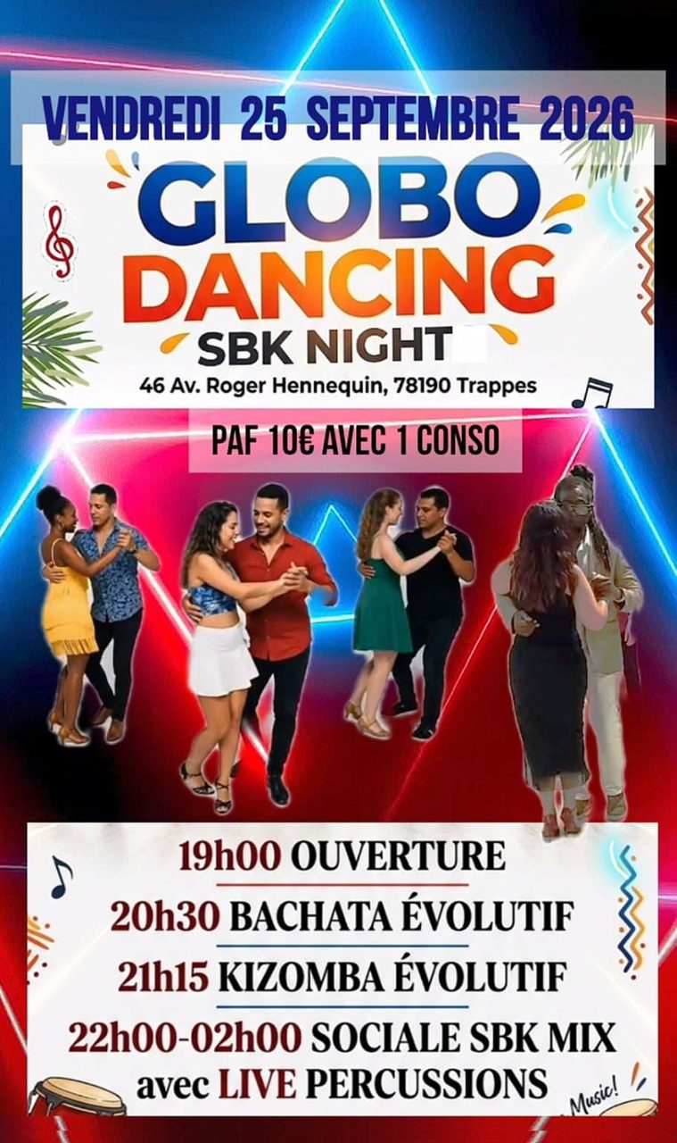 Vendredi 25 septembre Rdv sbk au GLOBO DANCING à Trappes 78