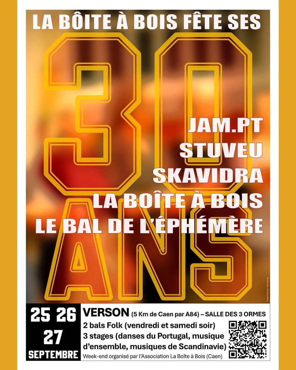 Week-end anniversaire des 30 ans de La Boîte à Bois !