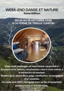 Week-end Danse et Nature octobre 2026
