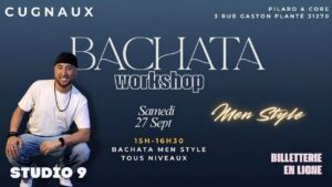 WORKSHOP BACHATA MEN STYLE