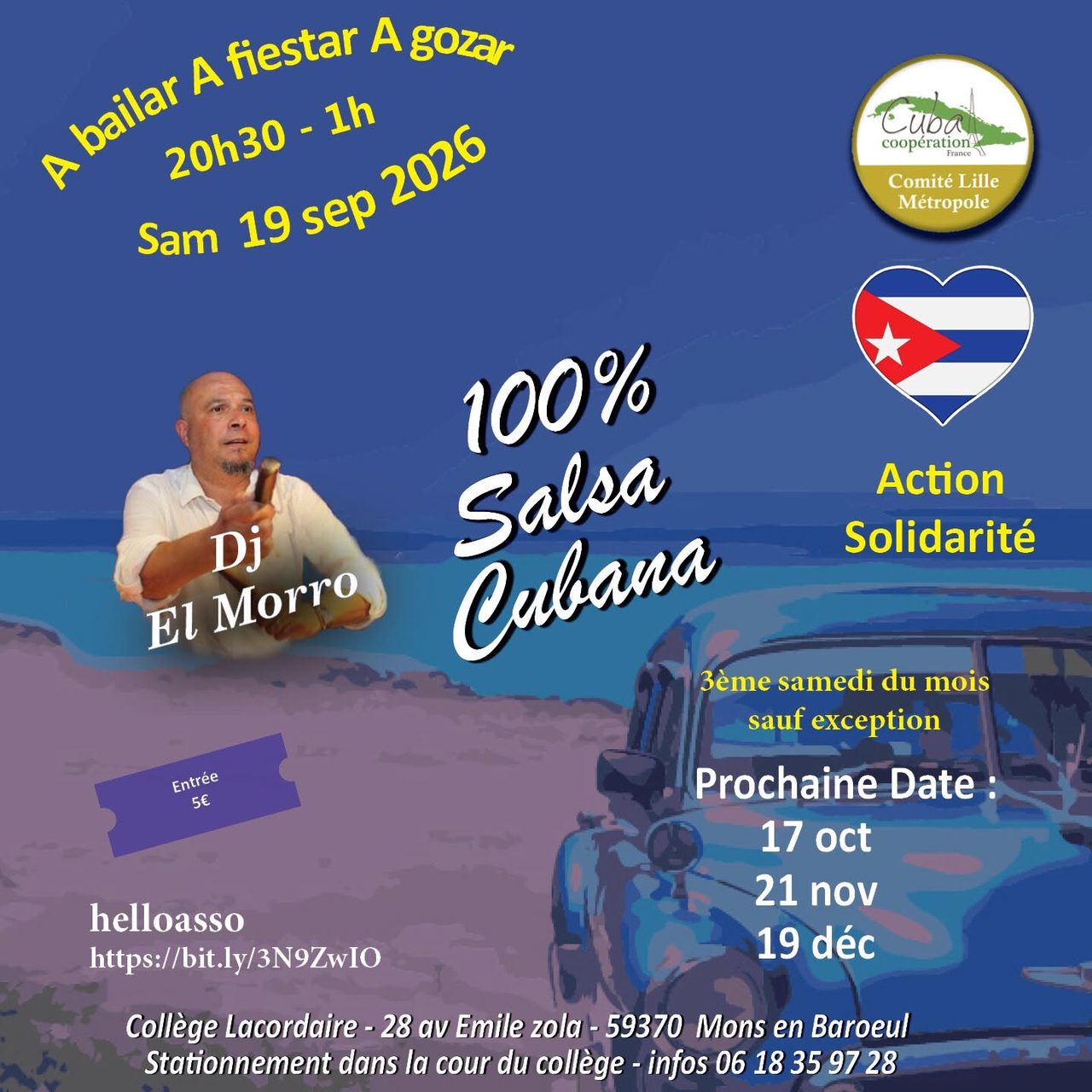 100% Salsa Cubana por Cubacoop Lille