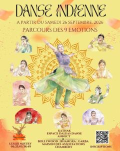 1er Stage Navarasa: Danse Bollywood et folklore du Nord de l&rsquo;Inde