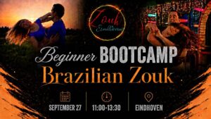 2,5h Intensive Bootcamp Brazilian Zouk (for dancers new to Zouk)