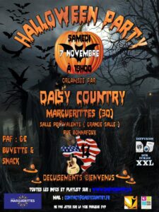 30 -HALLOWEEN PARTY DAISY COUNTRY MARGUERITTES