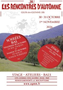 38e Rencontres d&rsquo;Automne – 2026 – Stage et bals