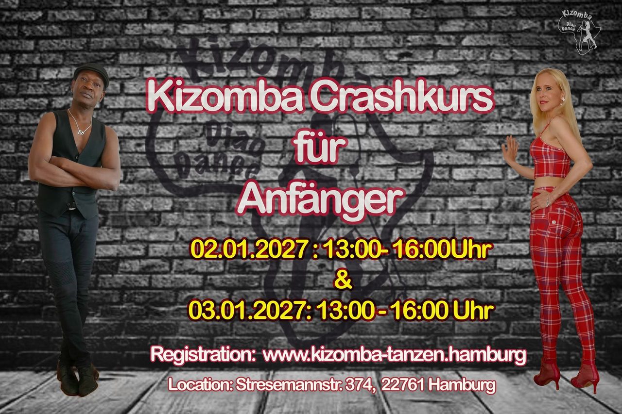 6stündiger Kizomba-Crashkurs für Einsteiger mit DiaoDance