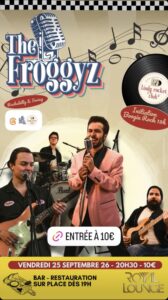 Soirée Concert Rockabilly Swing Dansant avec les Froggyz !