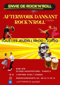 Afterwork dansant Rock’N’Roll