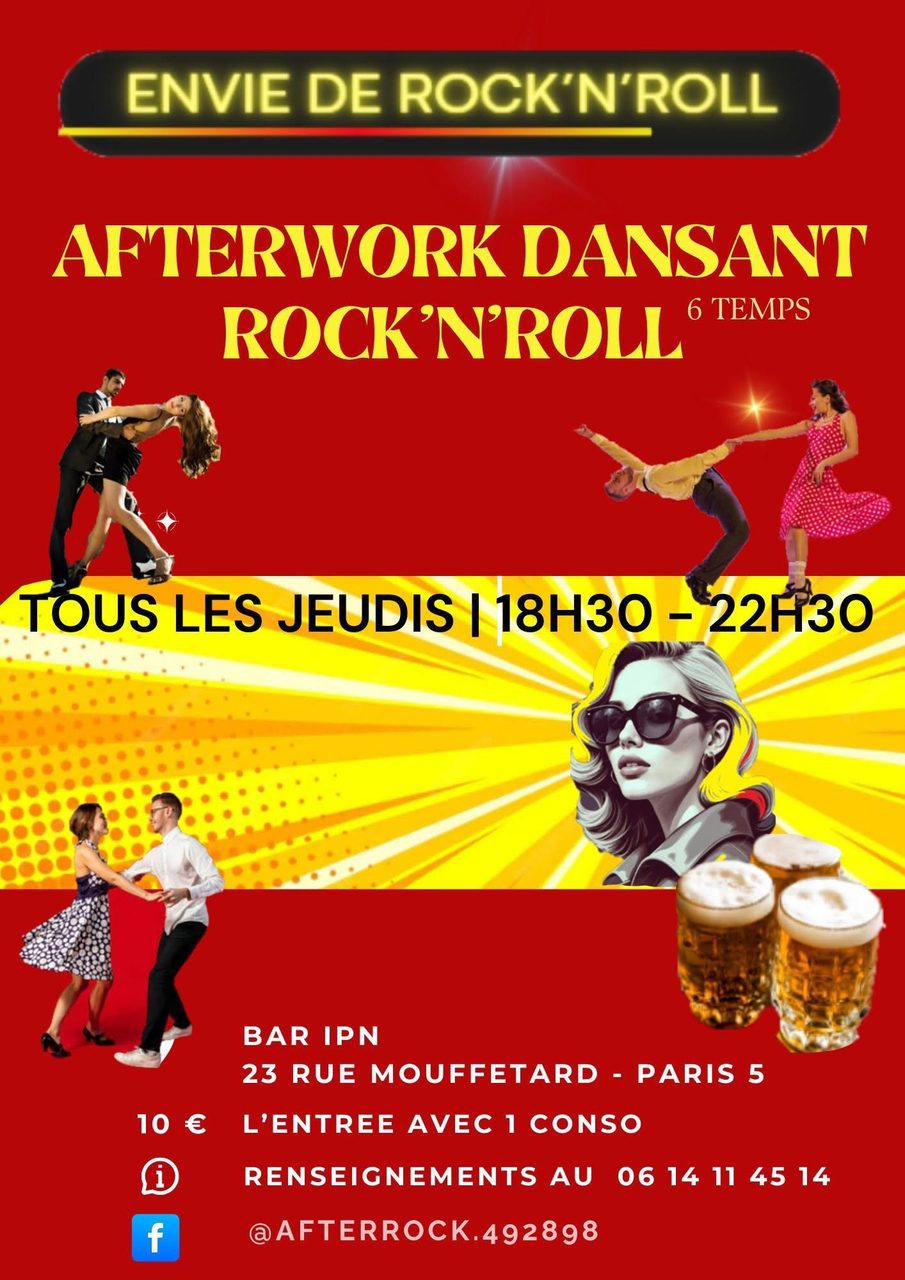 Afterwork dansant Rock’N’Roll — Paris