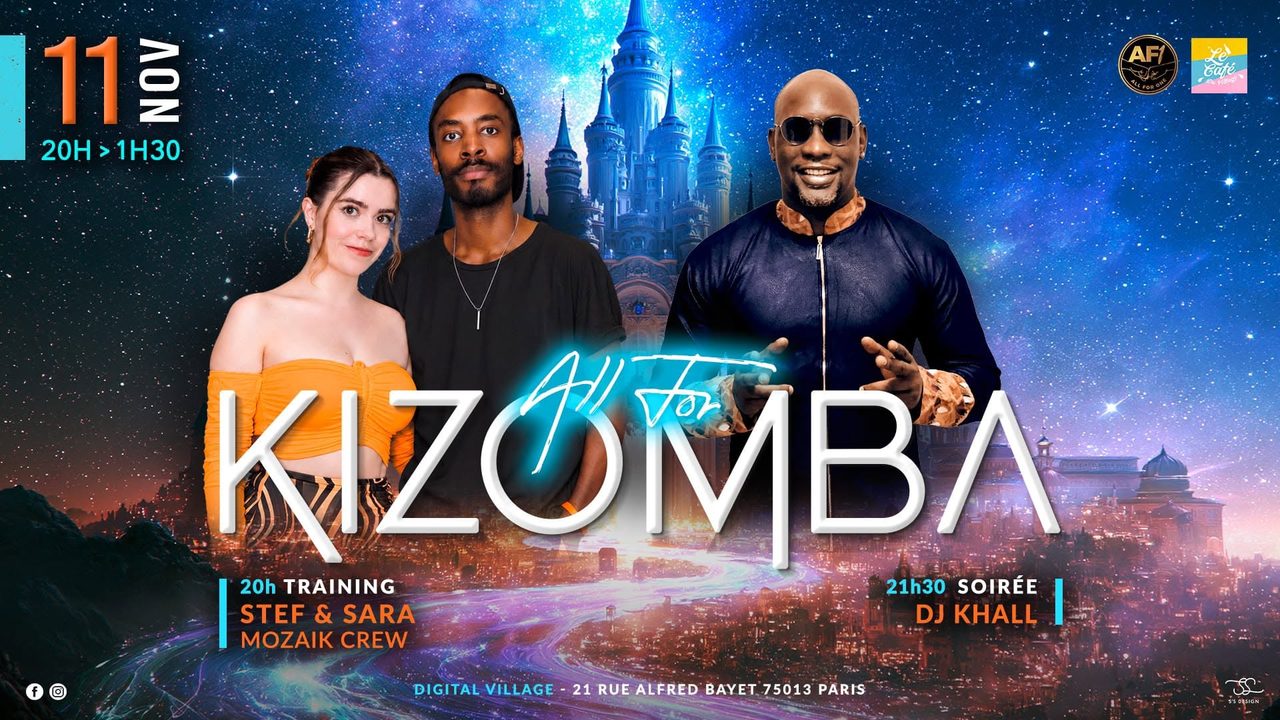 ALL FOR KIZOMBA - Digital Village — Paris